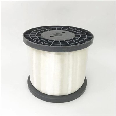 Fire monofilament de poliester de înaltă tenacitate 0,08 mm 0,10 mm 0,12 mm pentru tricotat, țesut și țesătură de filtrare